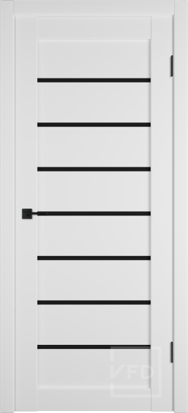 Межкомнатная дверь VFD Next 24 ДО Аляска/ Black Gloss 600х2000