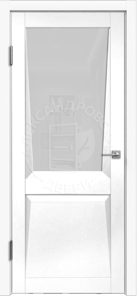 Межкомнатная дверь ALEX DOORS Ариана-1 ДО Белый/ Сатин 600х2000