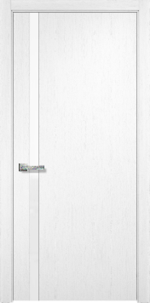 Межкомнатная дверь Loyard Бревик 02-1 Дуб шале белый 600х2000