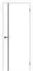 Межкомнатная дверь Portika ПТА-50.11 В Shellac White 900х2000 (Защелка магнит. WC)