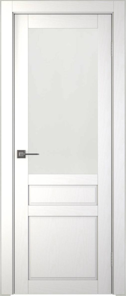 Межкомнатная дверь Synergy Кредо ДО Ясень снежный/ Сатин 900х2000