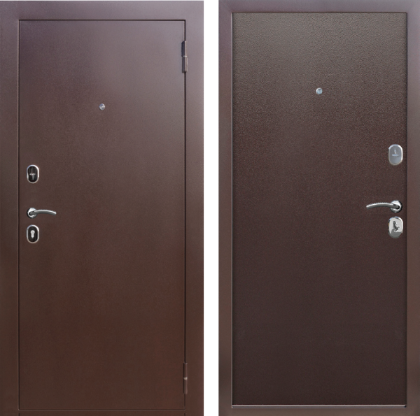 Входная дверь Ferroni Гарда mini металл Медный антик 860х1800 Левое