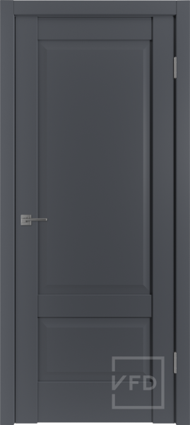 Межкомнатная дверь VFD ER2 ДГ Emalex Onyx 900х2000