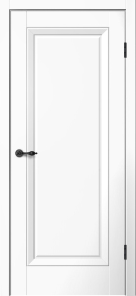 Межкомнатная дверь FlyDoors M 81 ДГ Эмалит Белый 600х2000