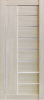 Межкомнатная дверь модель 01 ДО Светлый орех/ Сатин 600х2000